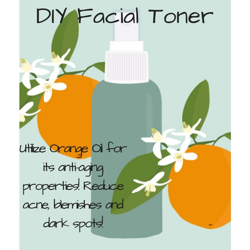 Orange Oil facial toner recipe