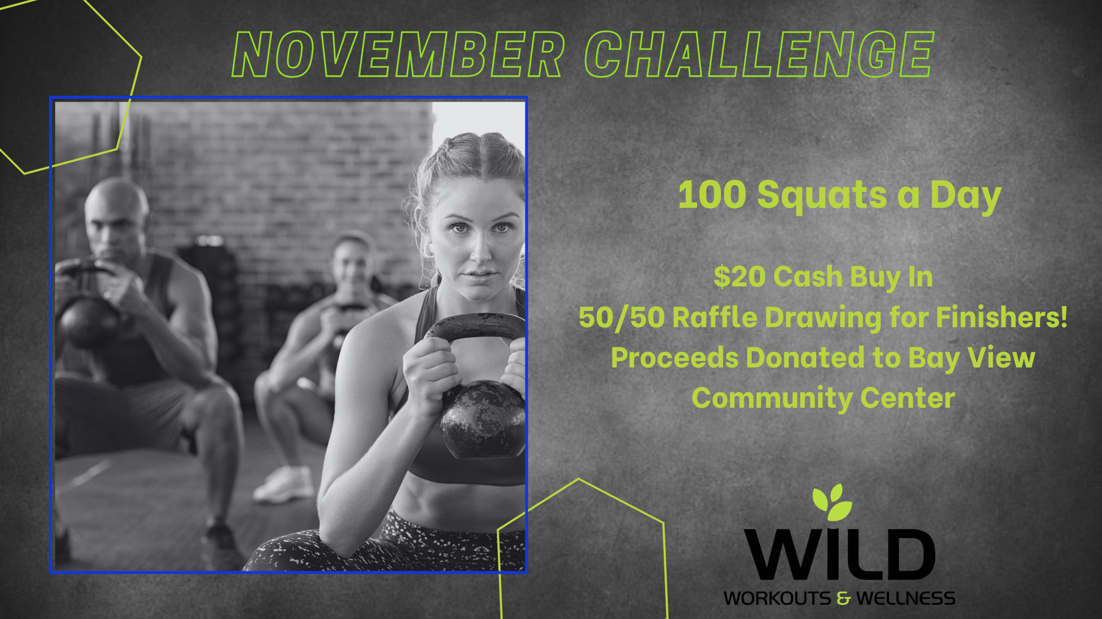 November Challenge – 100 Squats a Day!